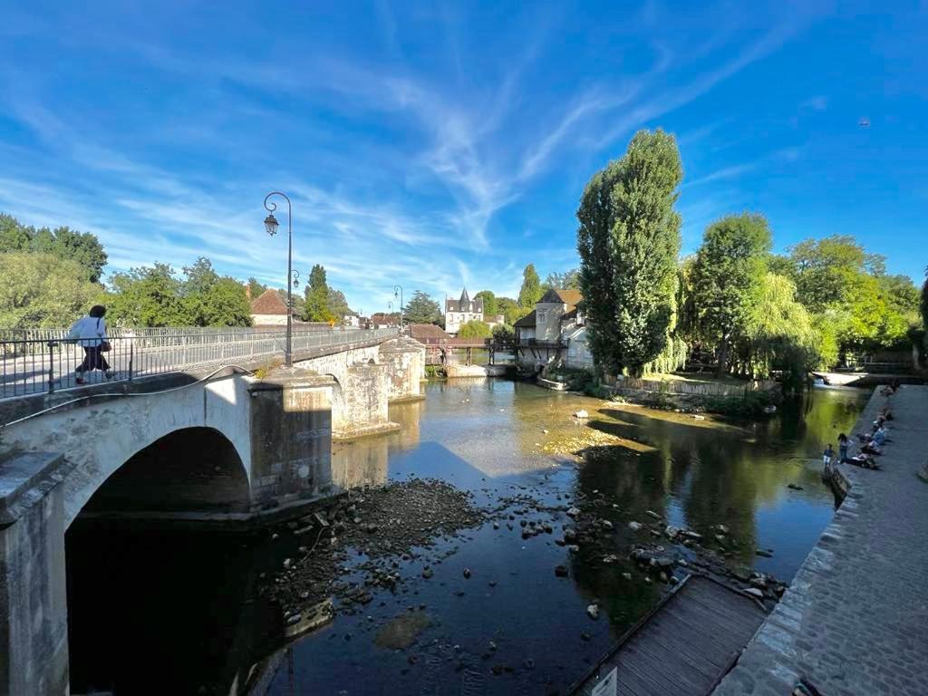 Les Pieds Dans L'Eau - Moret Centre Moret-sur-Loing Exterior foto